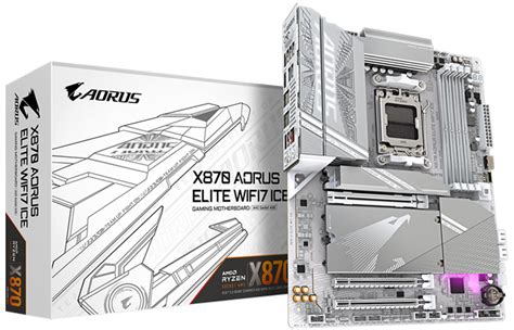 X870 AORUS ELITE WIFI7 ICE Key Features .